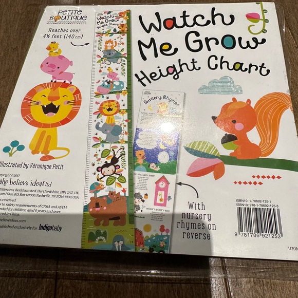 🎁 FREE GIFT WITH PURCHASE when you spend $20 
Height Chart - Picture 2 of 4